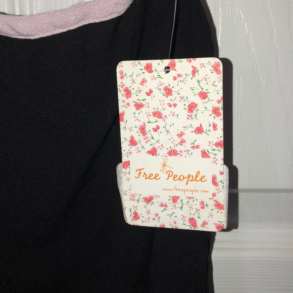 NWT Free People one shoulder tie top. - Picture 3 of 7